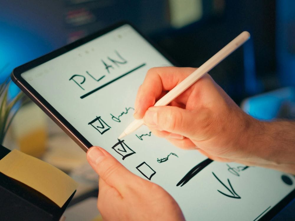 Planejamento de tarefas e rotina de marketing digital no dia a dia