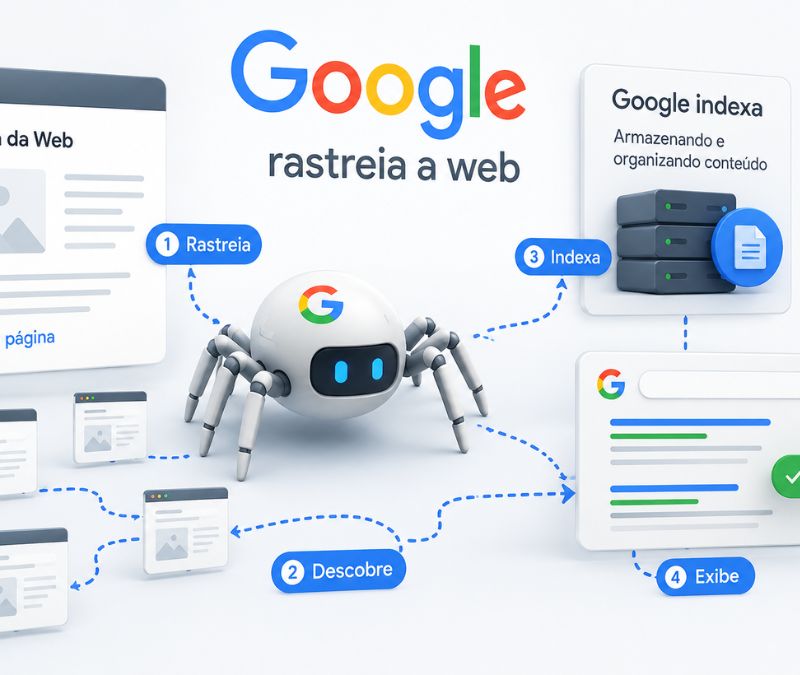 como funciona a indexação do Google